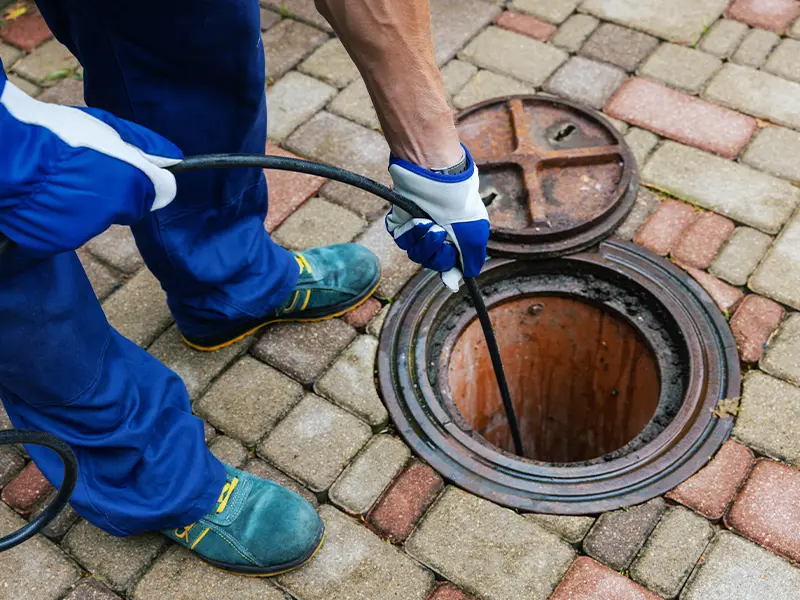 Sewage backup cleanup